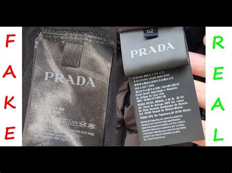 prada counterfeit clothing